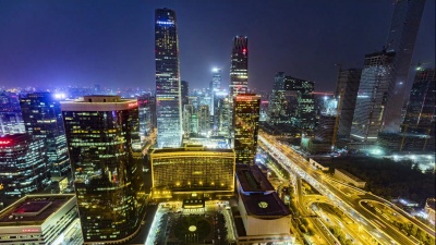 北京CBD时间延迟