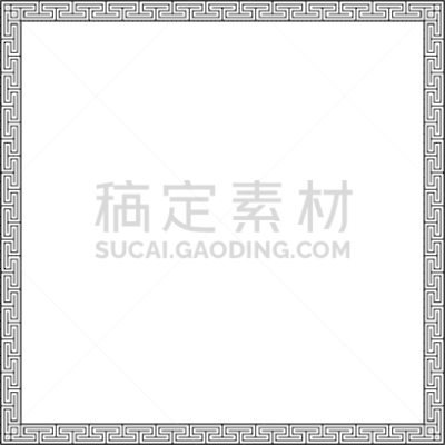 华丽的,希腊,黑色,边框,传统,国内著名景点,几何形状,模板,弯曲