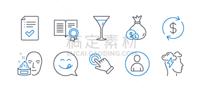 商务,检查表,核准的,计算机图标,接力赛,马提尼酒杯,暴风雨,布置,思考,选择