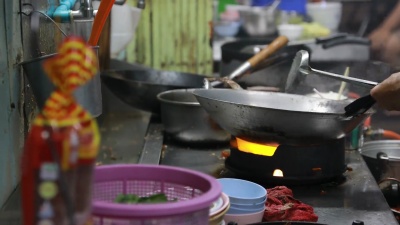 泰国街头美食烹饪