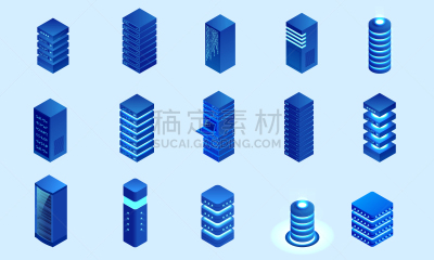 设备用品,网络服务器,背景聚焦,组物体,贮藏室,分离着色,计算机部件,商务,网线插头,有序
