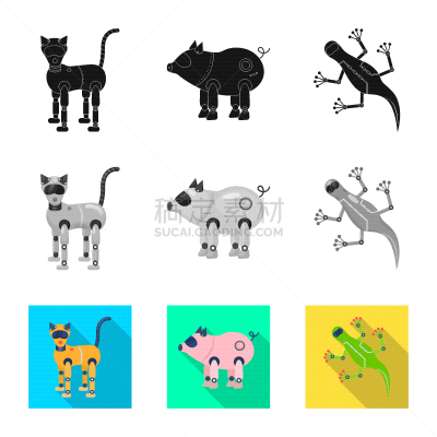 玩具,数学符号,可爱的,野生动物,塑胶,技术,猪,蜥蜴,电子行业,布置