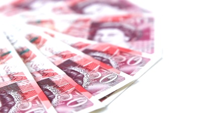 英国50英镑纸币