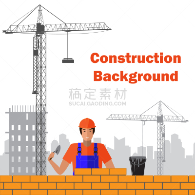 房屋,职业,建筑承包商,砖墙,制服,人,男人,水泥,概念,建造