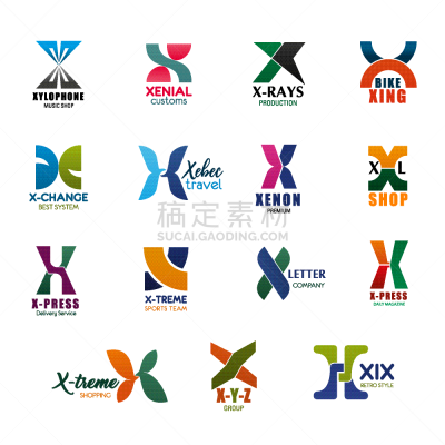 商务,英文字母X,计算机图标,字体,分离着色,几何形状,字母,字母表次序,信函