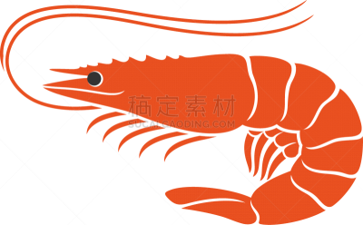 品牌名称,虾,对虾,白色背景,分离着色,清新,海洋生命,背景分离,食品