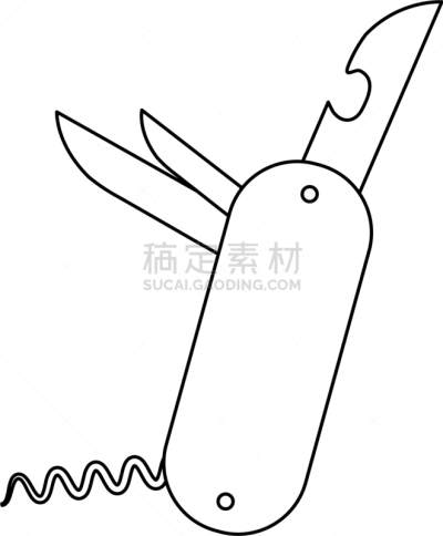 小刀,图标,分离着色,开瓶器,商务,粉饼,金属,钢铁,设备用品,矢量