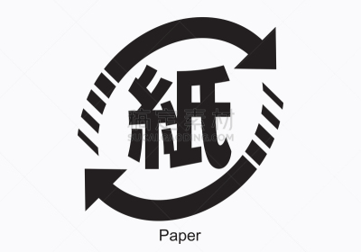 绘画插图,容器,日本,纸,循环符号,矢量,纸盒,塑胶,环境,全球通讯