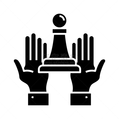绘画插图,符号,概念,矢量,标志,计算机图标,平坦的,黑色,国内著名景点,商务