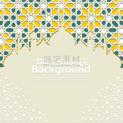 模板,背景,斋月祝福,玛塔哈莉,东方人,几何形状,传统,教育,庆祝