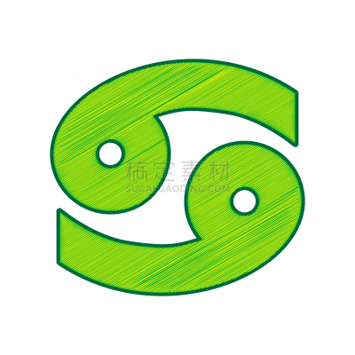 标志,潦草,柠檬,巨蟹座,分离着色,白色,天秤座,水瓶座,白羊座,图像