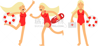 三个人,儿童,风险,专业人员,运动,浮标,意外事件,女人,设备用品,布置