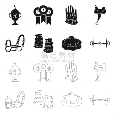 设备用品,品牌名称,分离着色,马勒,缰绳,设计,骑,布置,收集