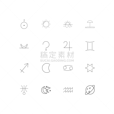 轮廓,直的,天文学,计算机图标,图像,矢量,斯尔瑞兹,行星,天王星,日落