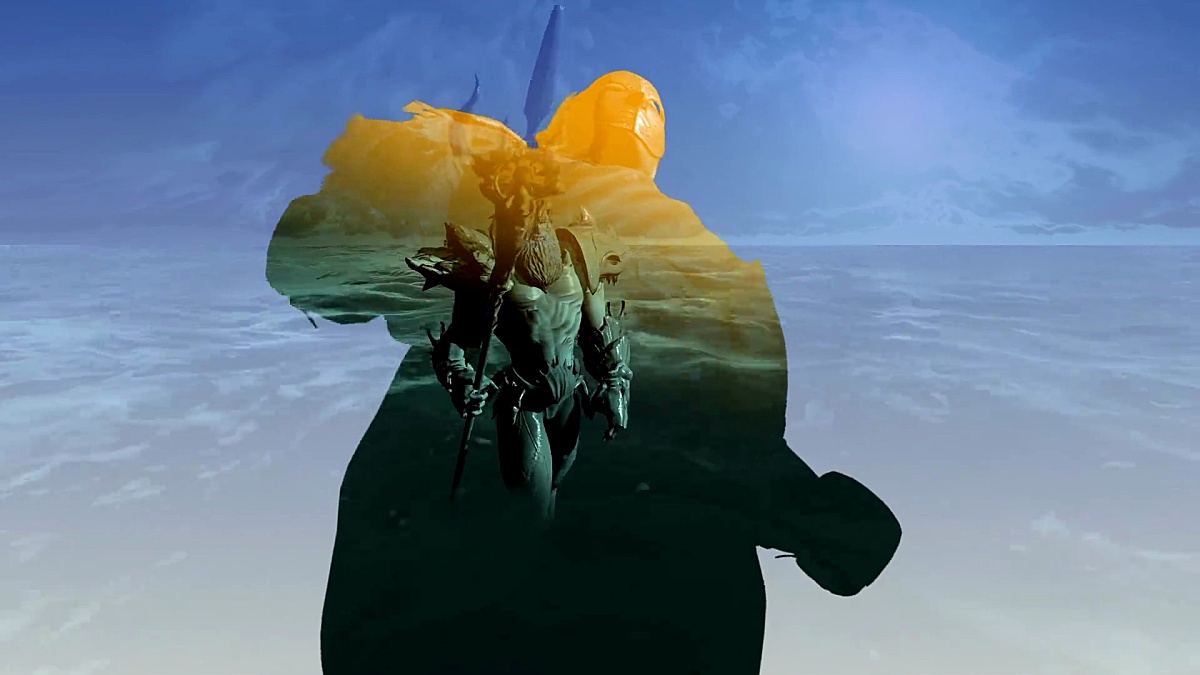 海王星(海神)的3D动画