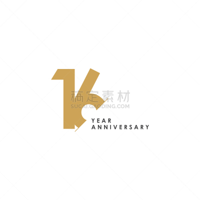 周年纪念,模板,数字16,商务,请柬,事件,华贵,设计,问候