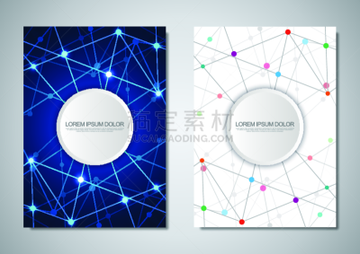 几何形状,点连成线,技术,抽象,（血管、淋巴管、神经等的）丛,数字化显示,小册子,模板,联系,设计