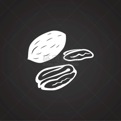 插画,背景,蜘蛛网,坚果,家庭,图标,素食,过敏反应,多样,华贵