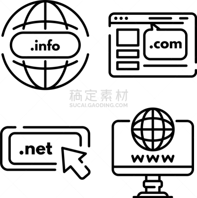 轮廓,计算机图标,商务,计算机,电子邮件,直的,技术,品牌名称,布置,沟通
