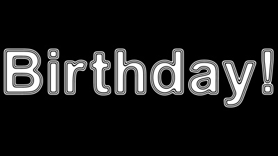 生日快乐!