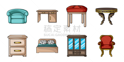 家具,室内,公寓,书,华丽的,房屋,扶手椅,多样,收集,布置