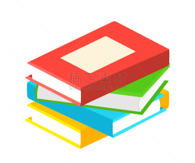 绘画插图,书,专门技术,背景分离,立体图像,图书馆,书店,堆,学校用品