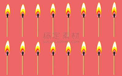 卡通,火柴,红色背景,热,脚踏车,床单,棍,燃烧,行动,装货