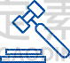 概念,锤子,线图标,商务,拍卖,决定