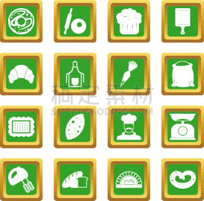绿色,面包店,计算机图标,图像,矢量,壁炉,鞭子,食品加工机,翻滚,包
