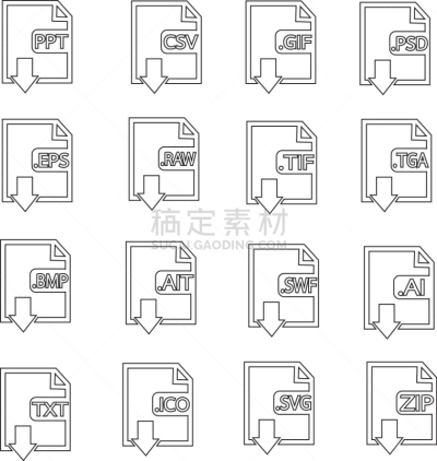 活页夹,图标集,分离着色,超文本链接标示语言,红色,文字,冰袋,计算机,下载