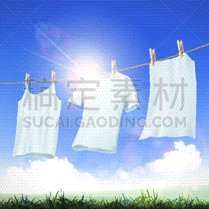 绳子,白色,自然,衬衫,计划书,概念,衣夹,环境,握紧