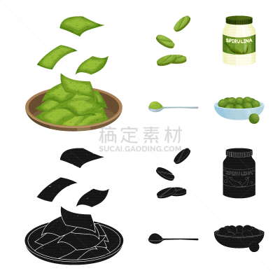 海洋,符号,蛋白质,蔬菜,素食,健康保健,清新,食品,营养品,维生素