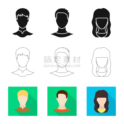 标志,照片,设计师,分离着色,假发,专业人员,男人,布置,收集,设计