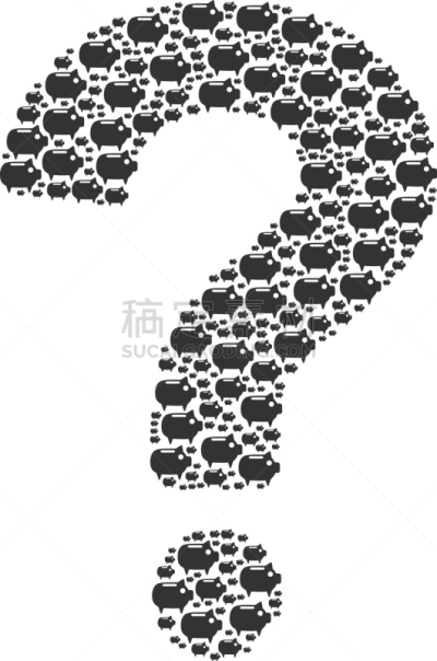 小猪扑满,抽象拼贴画,计算机图标,银行业,忠告,商务,数据,银行保管箱,未知的事物,解决