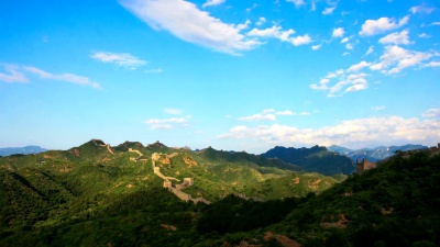 白云长城，时光流逝
