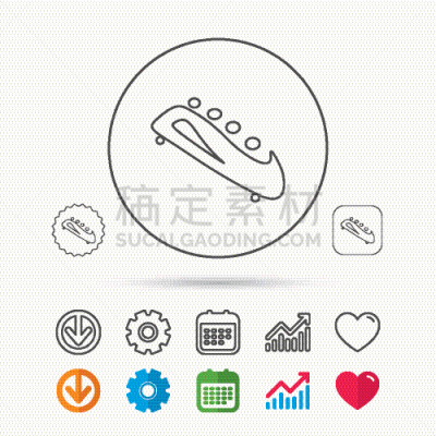 标志,长橇,图标,雪板,直的,开端,冬天,迅速,坐