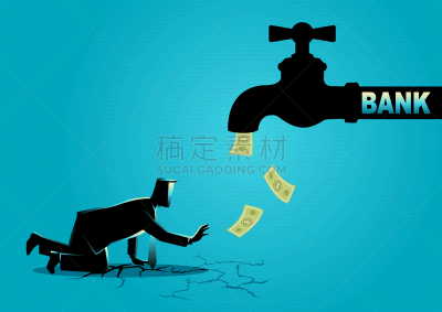 筋疲力尽,男商人,水,轻打,商务,想法,靠近,安装,流动,剪影