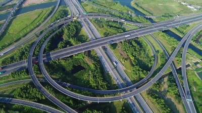 上海高速公路实时鸟瞰
