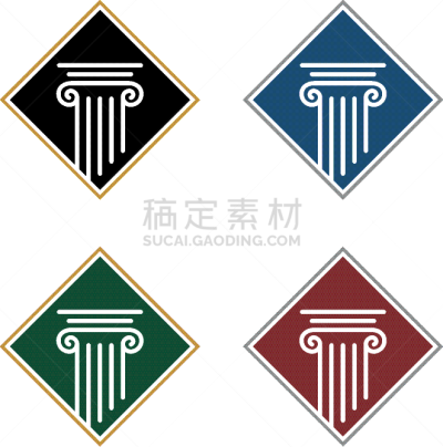 模板,矢量,品牌名称,绘画插图,柱子,办公大楼,数字10,法官,合法抗辩