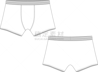 男式平腿泳裤,草图,男人,热,接缝,纺织品,模板,现代,剪影