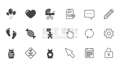 婴儿用品,儿童,婴儿,女人,脚印,图像,矢量,爱,微笑,散步