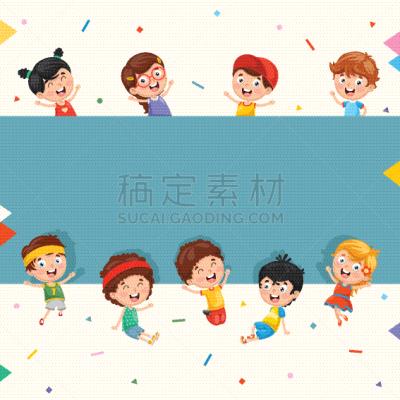 拿着,布告,空白的,乐趣,儿童,早期教育,人,图像,学龄前儿童