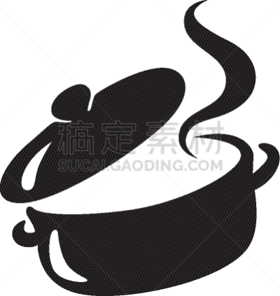锅,黑色,计算机图标,白色,热,食品,涂料,餐馆,品牌名称,烹调