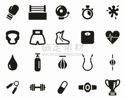 运动,拳击,设备用品,计算机图标,黑白图片,巨大的,脉搏图,手套,比例,背景分离