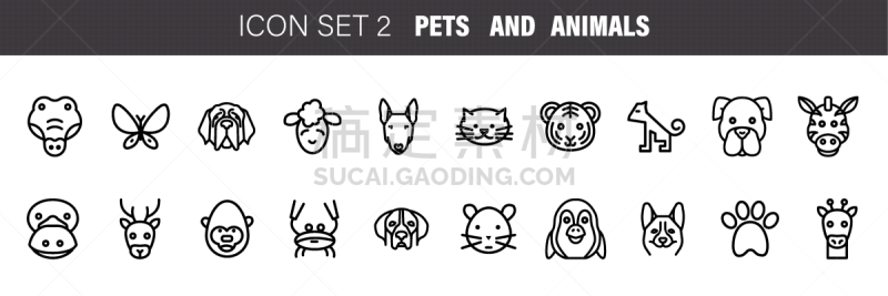 动物,符号,矢量,绘画插图,轮廓,宠物,可爱的,食品,蛇,狗
