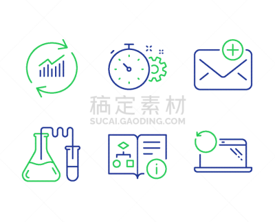 计算机图标,矢量,实验室,邮件,新的,轮廓,化学,数据,拉脱维亚,工程师