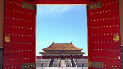 紫禁城太和殿。