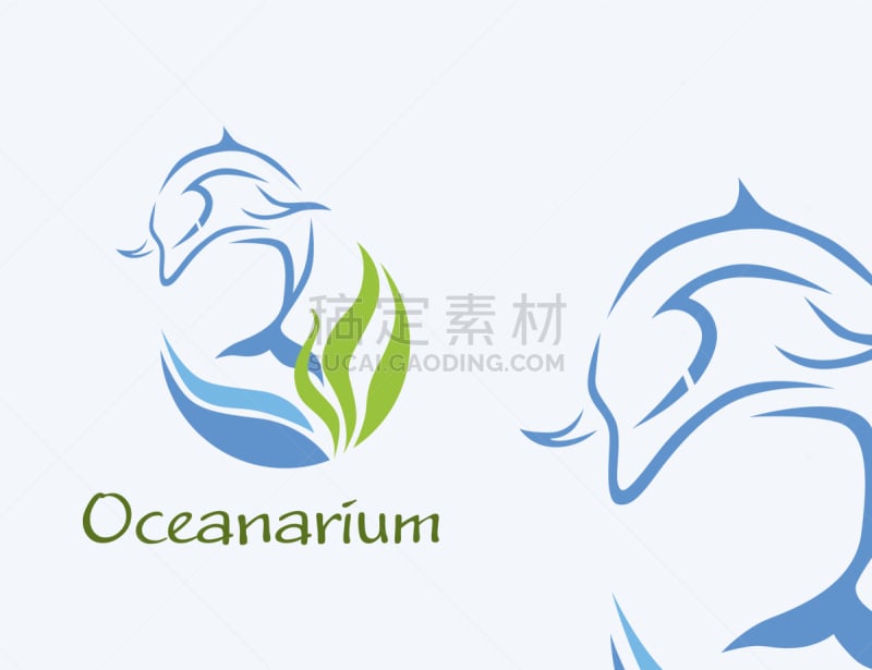 海豚,品牌名称,蓝色,迈阿密水族馆,图像,海洋,逆戟鲸,数码图形,动物,设计