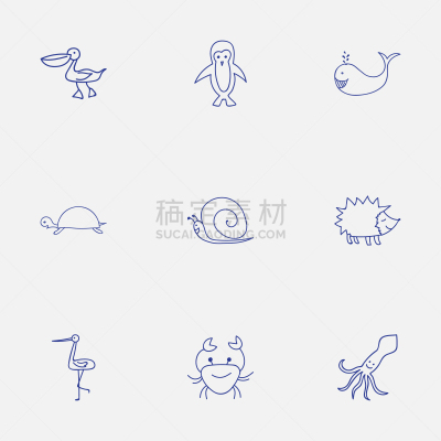 数字9,符号,动物,自然,摆拍,冬天,图像,小的,性格,座头鲸