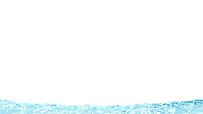 水面。水充满屏幕